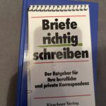 Briefe richtig schreiben